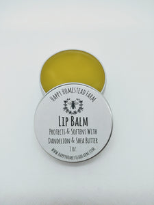 Lip Balm With Dandelion and Tea Tree